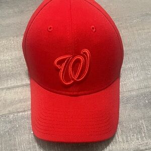 Capitals New Era Genuine Merchandise Red Cap Washington Capitals